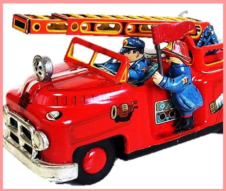 消防車
立体消防士