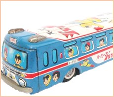 バス ブリキ 浅草玩具