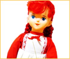 赤毛のアン 人形 ヤングエポック