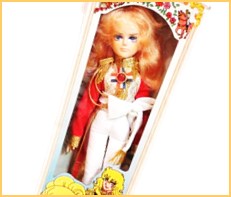 ベルサイユのばら オスカル 赤服 人形 アサヒ玩具