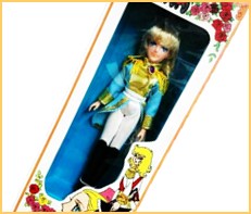 オスカル 青服 人形 アサヒ玩具