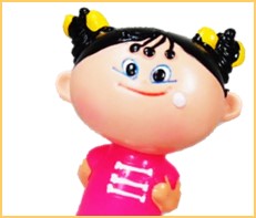 銀座アスター ノベルティ人形 昭和レトロ ピンクチャイナ フィギュア 