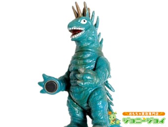 マルサン パゴス 当時物 怪獣ソフビ 背中赤スプレー （ウルトラ怪獣の 